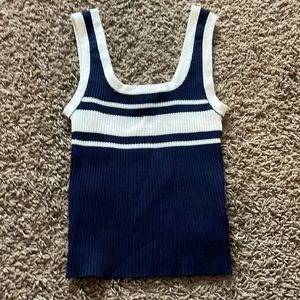 navy blue tank!